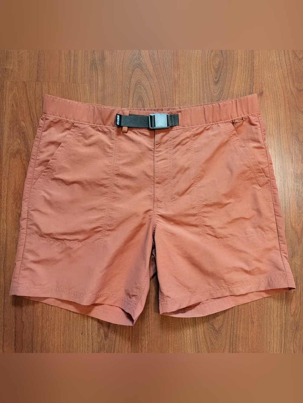 REI Co-op Sahara Amphib Shorts 7" Inseam Terracotta Orange Men's Large